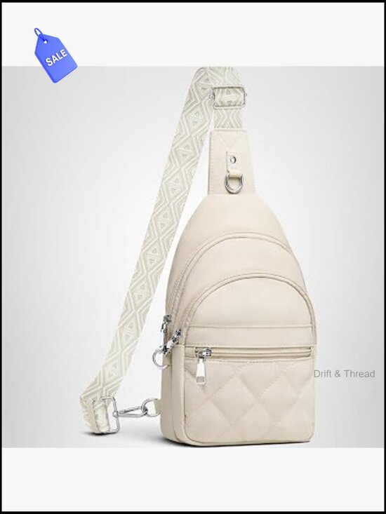 Anti-Theft RFID Crossbody Sling Bag Travel Puffer Backpack main image 7